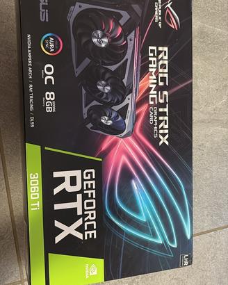 Rtx 3060 ti oc asus rog strix
