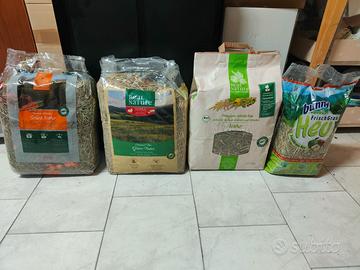 Pacchi fieno conigli