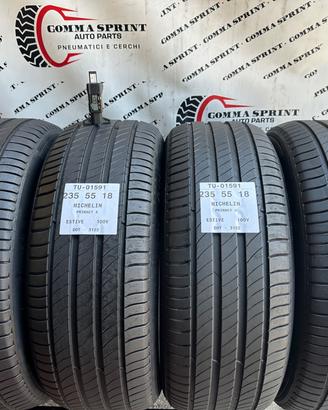 4 PNEUMATICI 235/55 R18 MICHELIN ESTIVE
