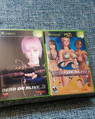 Giochi xbox dead or alive 3 jap e beach volley