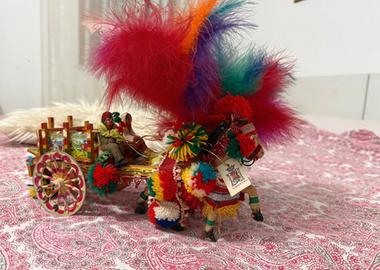 Carretto siciliano vintage in miniatura  Montoro