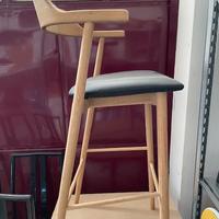 1 Sgabello h.80 Rovere Grezzo Scandinavo