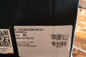 Casco Sic58 AGV K3 SV Simoncelli 