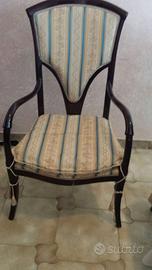 Poltrona in legno Stile Inglese