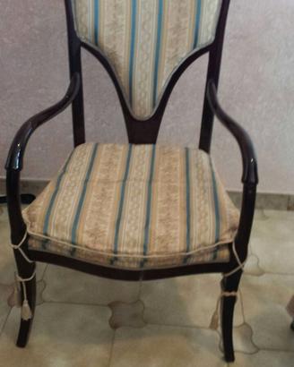 Poltrona in legno Stile Inglese