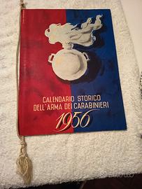 Calendario carabinieri 1956