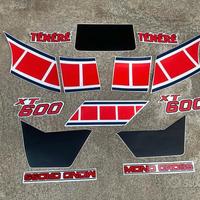 Adesivi compatibili con XT 600 Z TENERE 1983 34L