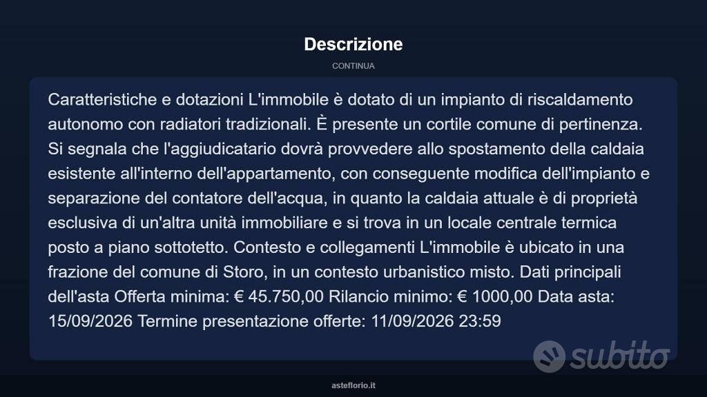Appartamento – Darzo - Altro