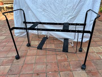 Carrello porta TV televisione Zanotta