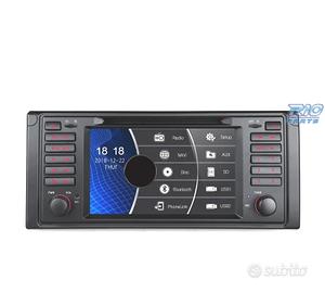 NAVIGATORE RADIO 7" BMW SERIE 5 E39 95-03 USB GPS