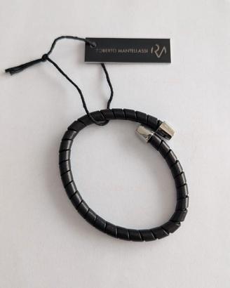 Bracciale in cuoio semirigido