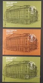 Cartoline Banca Popolare di Milano 1973
