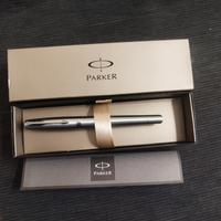 Penna Parker Stainless Steel + Confezione Original