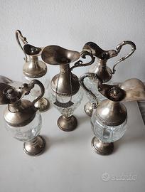 bottiglie della distilleria buton in vetro e metal