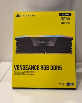 Corsair Vengeance RGB DDR5 32GB (2x16GB) 6000MHz