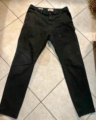 Pantaloni cotone neri Gaudì Jeans