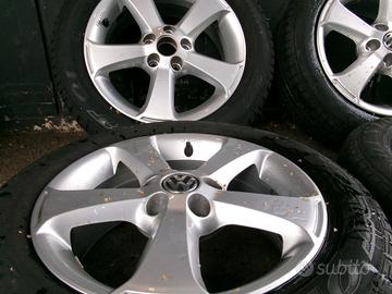 CERCHI IN LEGA 5X100 DA 15 VW MONTA SU POLO CON GO