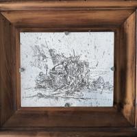 Incisione su pietra (2 pezzi)