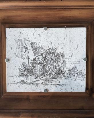 Incisione su pietra (2 pezzi)