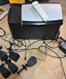 Sistema home cinema bose av18 nero 5.1