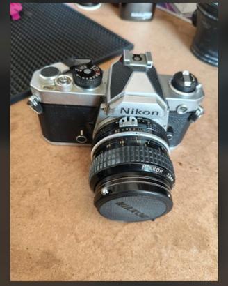 Nikon FE (o FM) Chrome