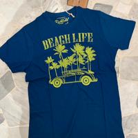 T shirt maglietta Richfield taglia M blu