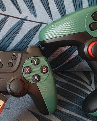 Kit 2 Joypad Wireless PC Android Ricevitore