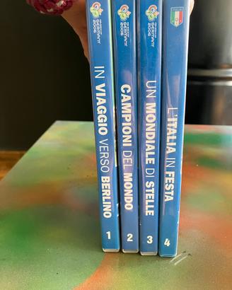 DVD calcio Nazionale Italia Mondiali Campioni