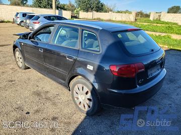 AUDI A3 SPORTBACK 8PA 1.9 TDI 105CV - Ricambi
