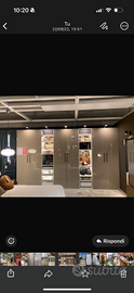 armadio Ikea laccato a 5 ante