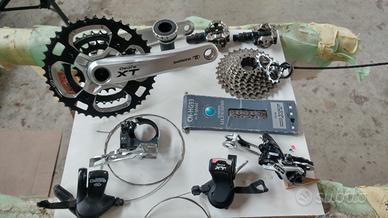 gruppo shimano deore xt m770 mtb vintage 