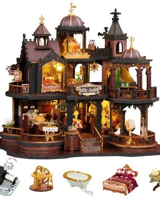 CUTEROOM Kit Fai-da-Te per Mini Casa delle Bambole