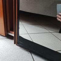 Armadio ante scorrevoli 3 metri legno/specchio