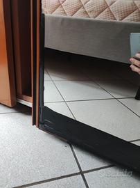 Armadio ante scorrevoli 3 metri legno/specchio