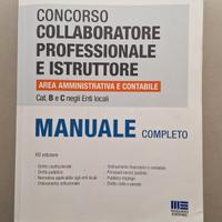 Libro concorso collabor. professionale/Istruttore