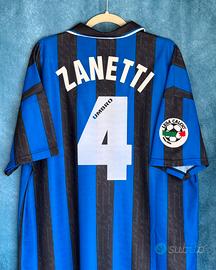 Maglia Umbro Inter 1996/97 Zanett 4 Originale