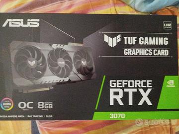 ASUS TUF GAMING RTX 8GB OC GARANZIA 