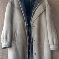 cappotto shearling donna marrone tg. 46