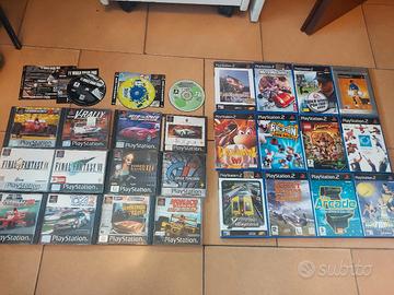 LOTTO PS1 PLAYSTATION PS2 27 GIOCHI