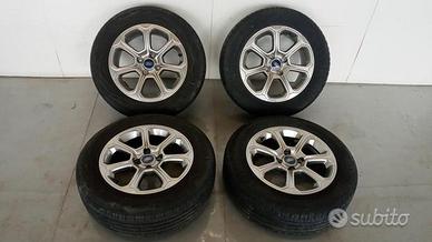 KIT 4 CERCHI IN LEGA FORD ECOSPORT 18> USATO +PNEU