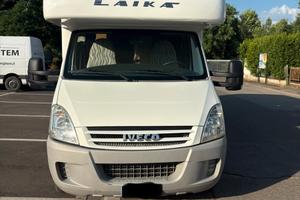 Laika Kreos 3001 mansardato su Iveco Daily 35-180