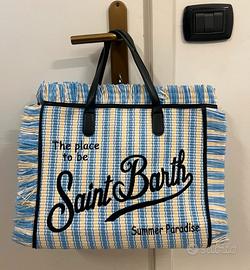 borsa paglia MC2 saint barth 