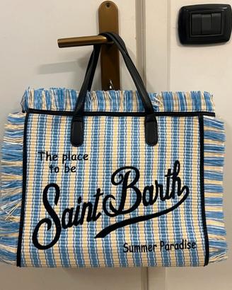 borsa paglia MC2 saint barth 