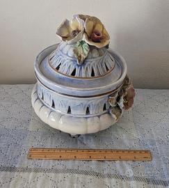 CERAMICA POT POURRI CAPODIMONTE