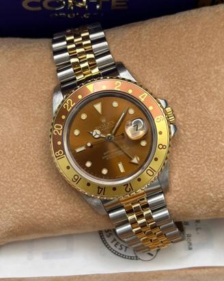 🟠ROLEX GMT-MASTER II EYE OF THE TIGER REF.16713