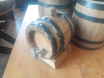 Botte da 8 lt per cocktail e grappe mai riempita