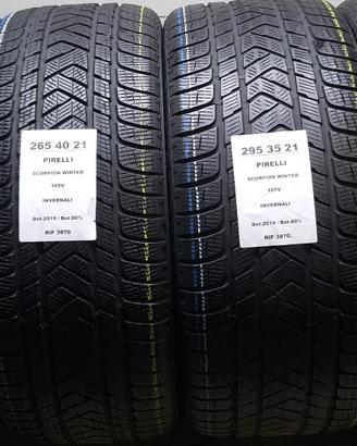 4 GOMME 265 40 21/295 35 21 PIRELLI RIF3870