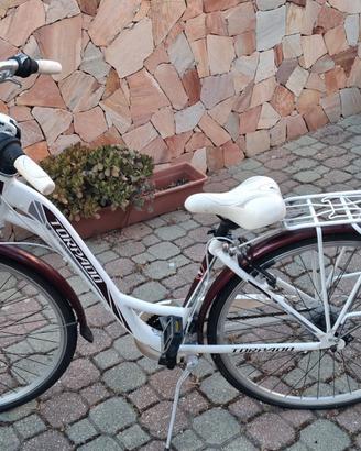 Bici  Torpado Partner 28" - Bianca/Bordeaux