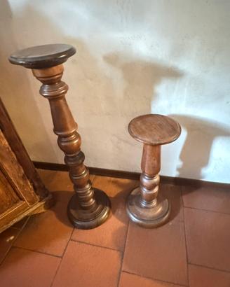 Colonne da arredamento in legno del 1900