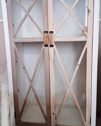 Mobile vetrina shabby Chic